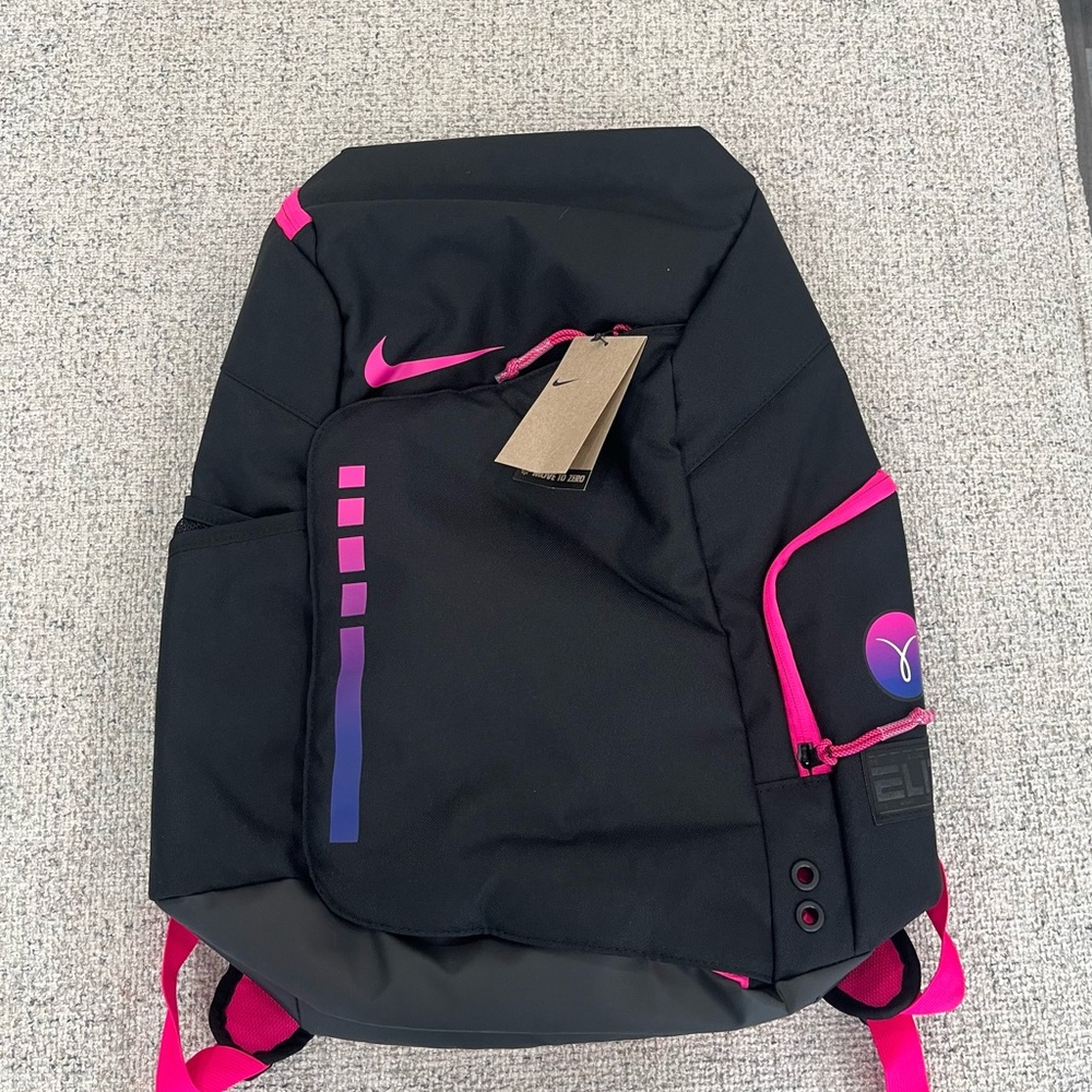 Nike Hoops Elite Backpack Kay Yow 2023 Black Fierce Pink 32L Basketball Bag RARE